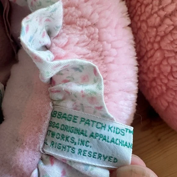 COPY - Vintage 1980s cabbage patch h kids slippers - Picture 4 of 4